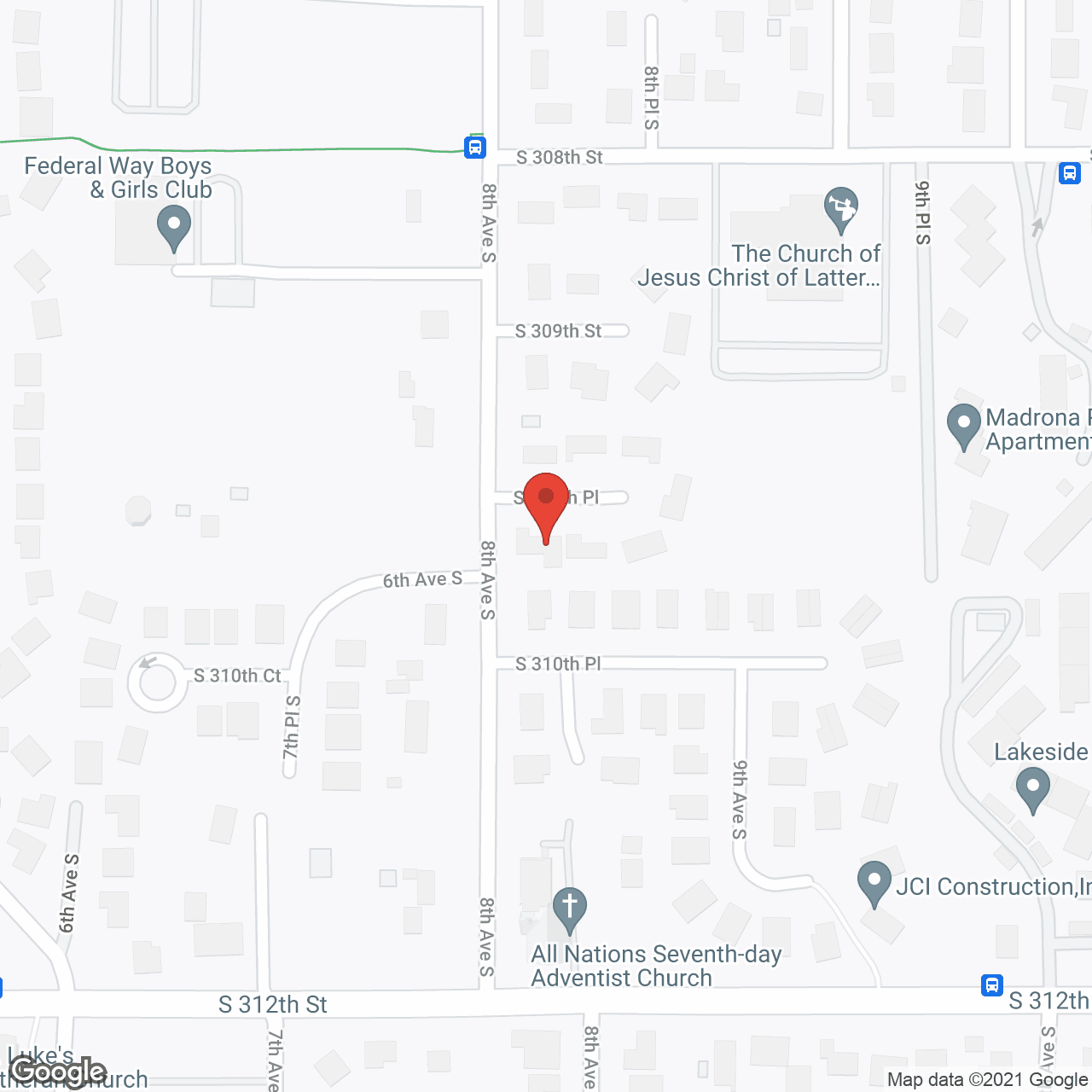 Maggie's Adult Family Home in google map
