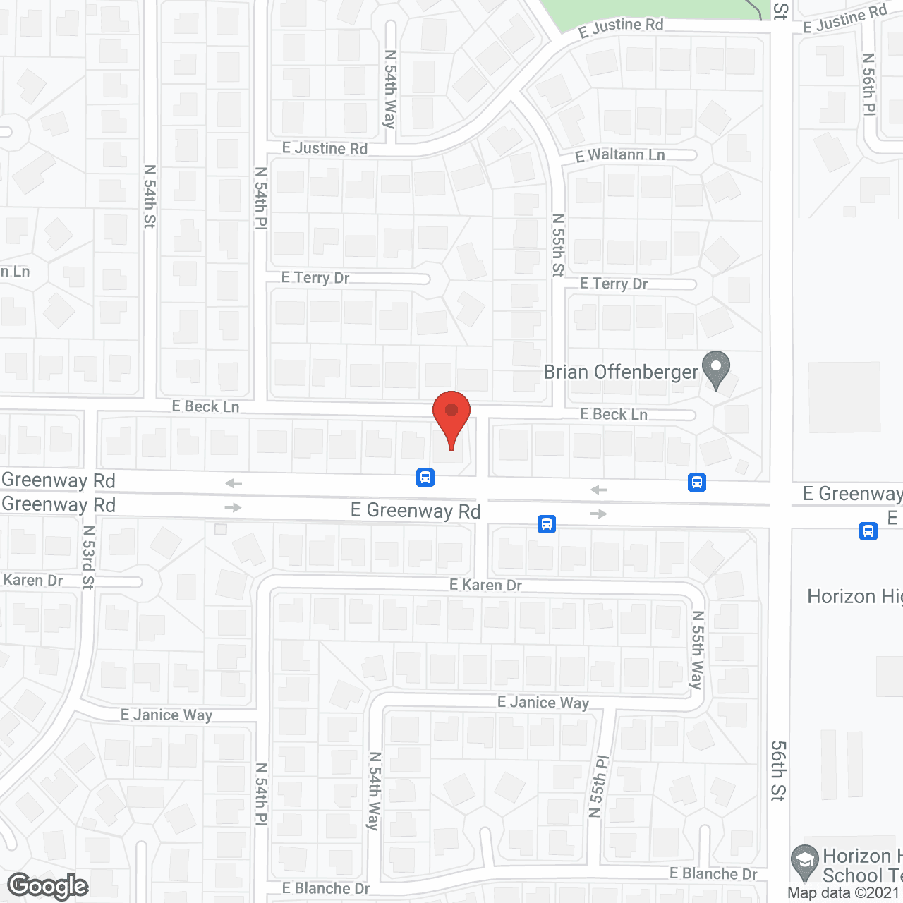 24 Hour Group Home in google map