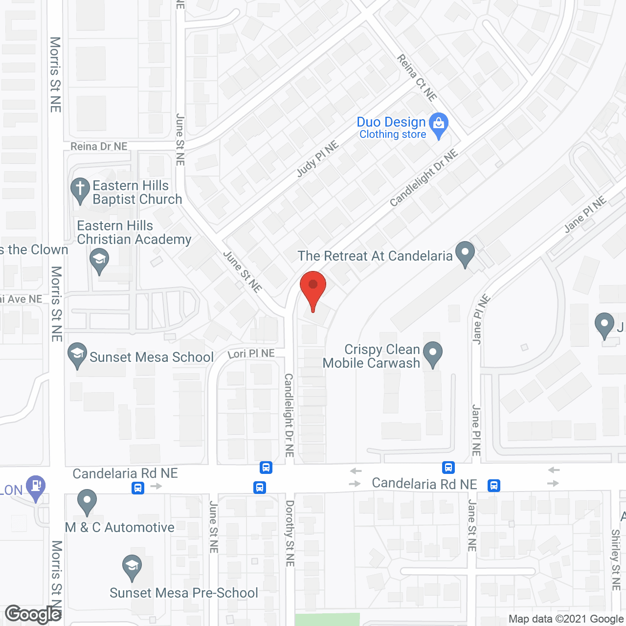 Casa del Norte Assisted Living in google map