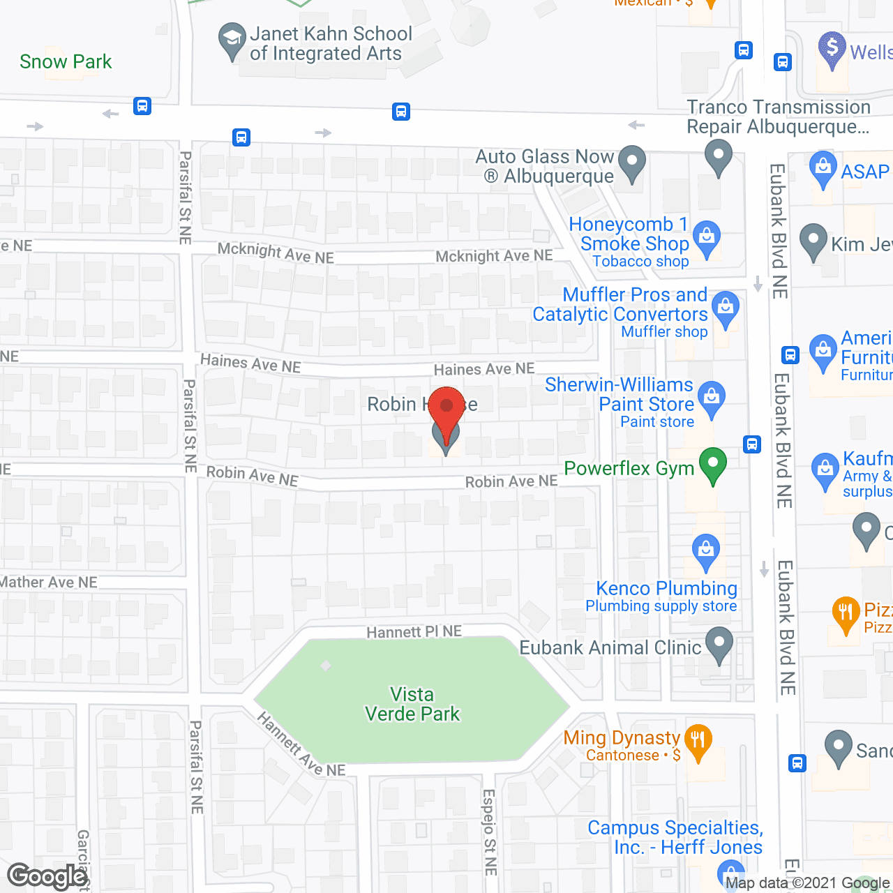 Robin House Assisted Living in google map