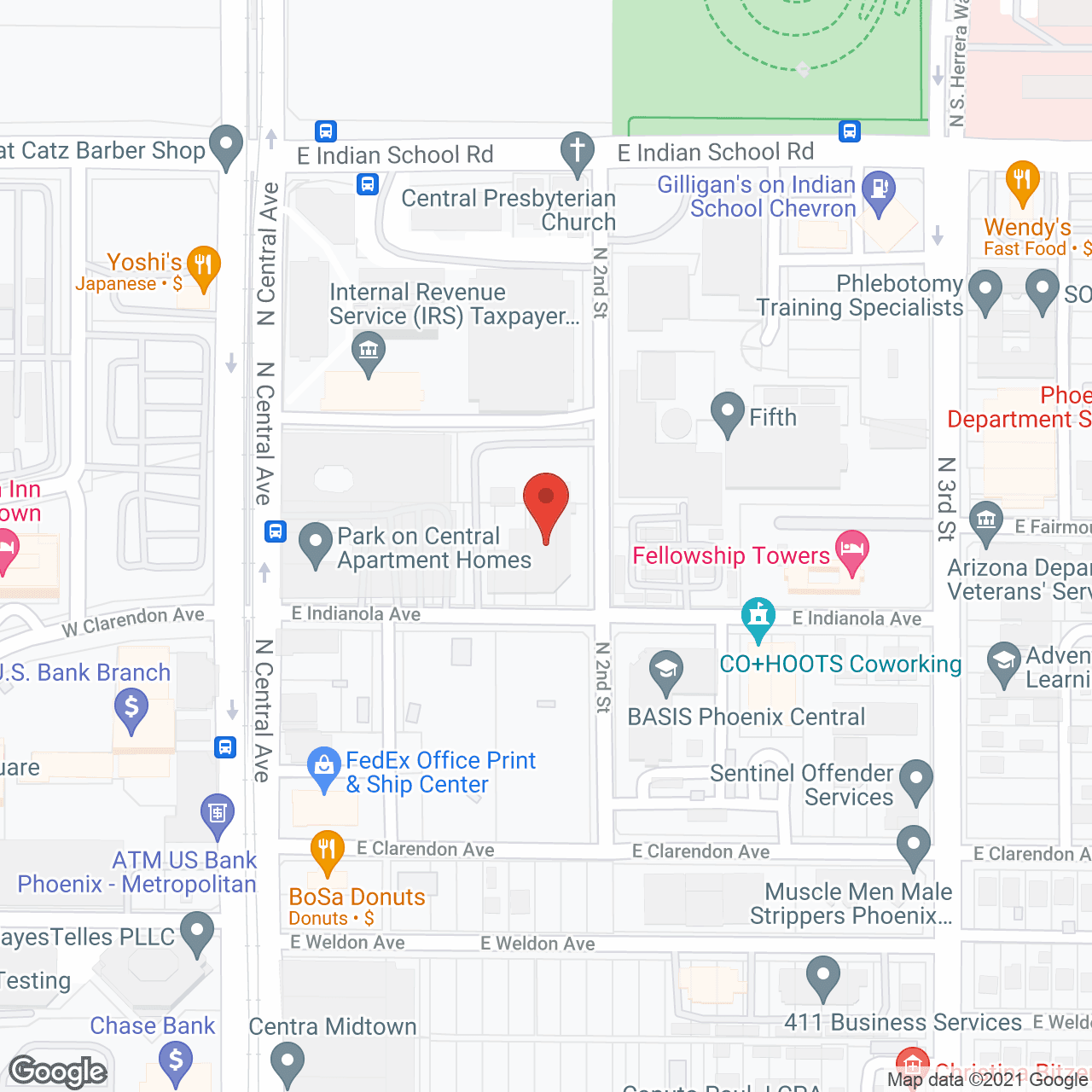 Kindred Hospital - LT Acute Care in google map