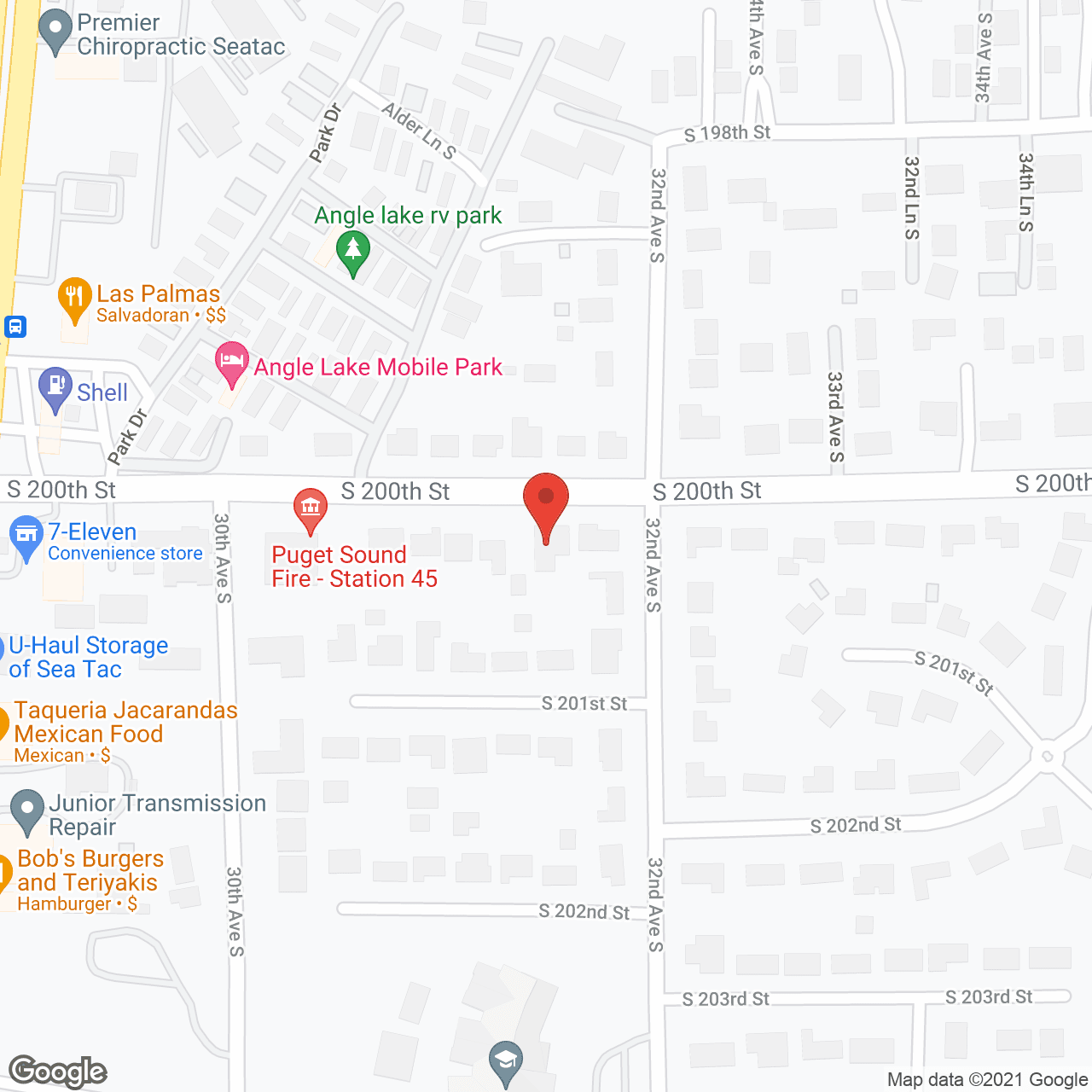 Cozy Care AFH in google map