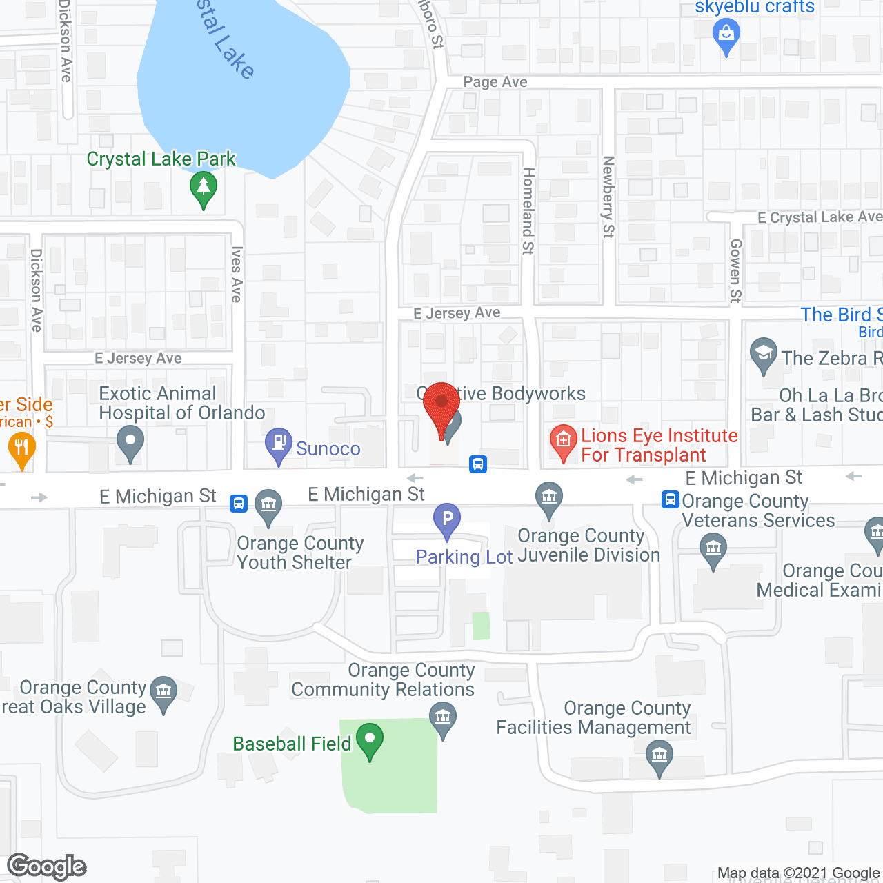 Divine Center Of Hope-Orlando in google map