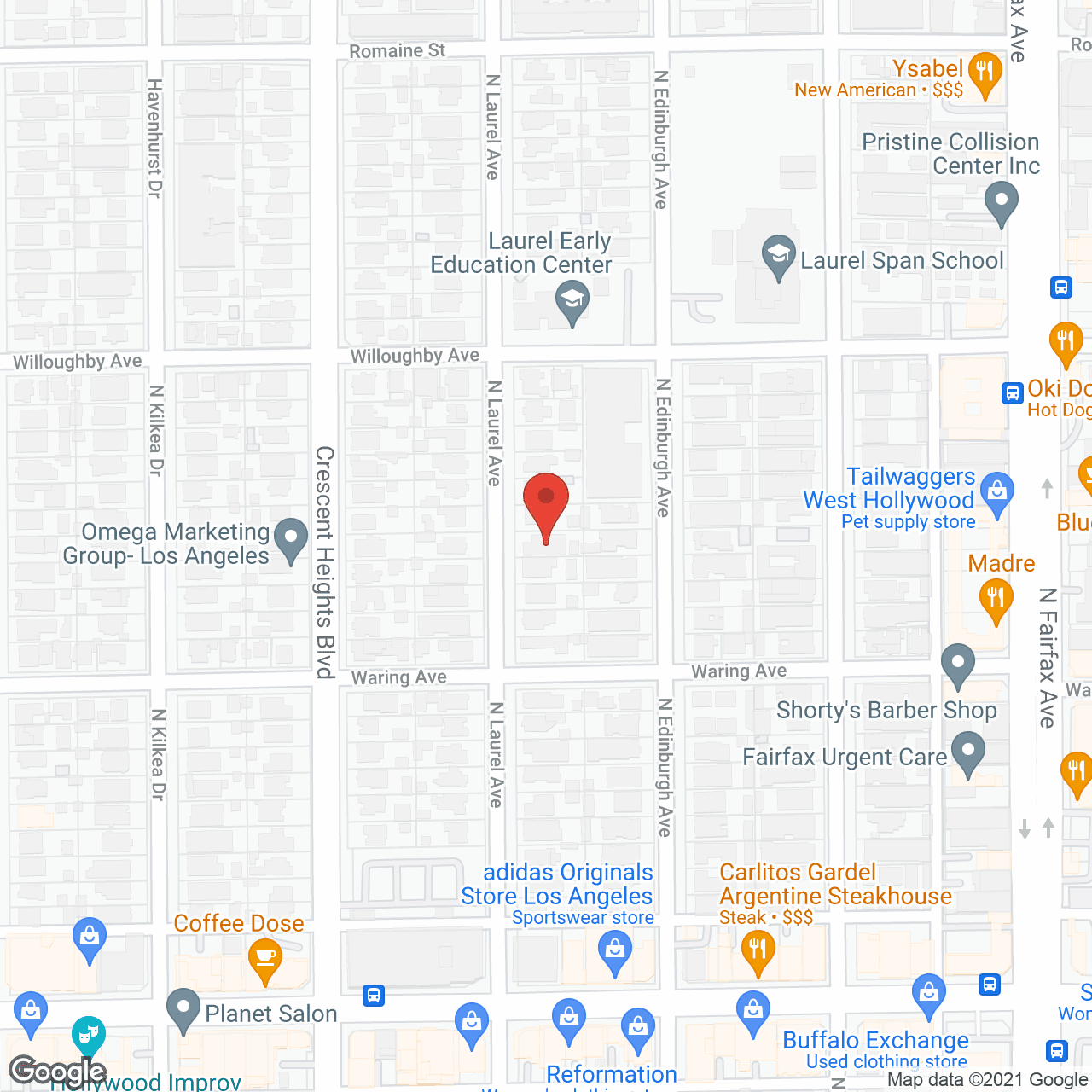 Sierra Bonita Board and Care for the Elderly in google map