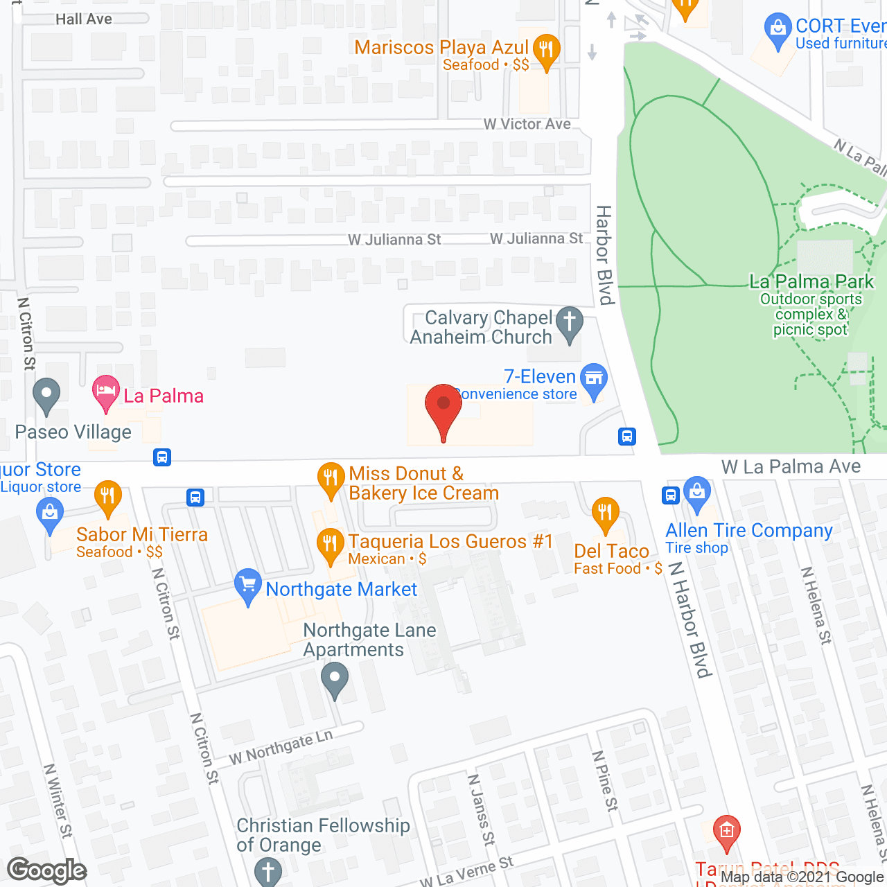 Harbor Heights in google map