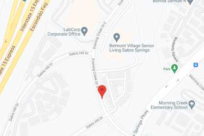 Belmont Village Sabre Springs in google map