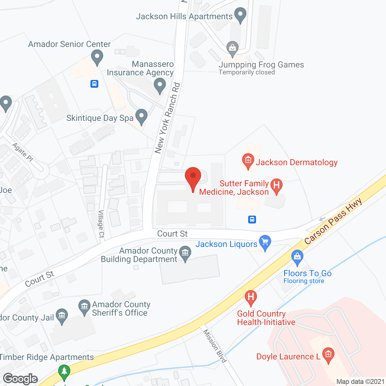 Kit Carson Nursing and Rehabilitation Center in google map