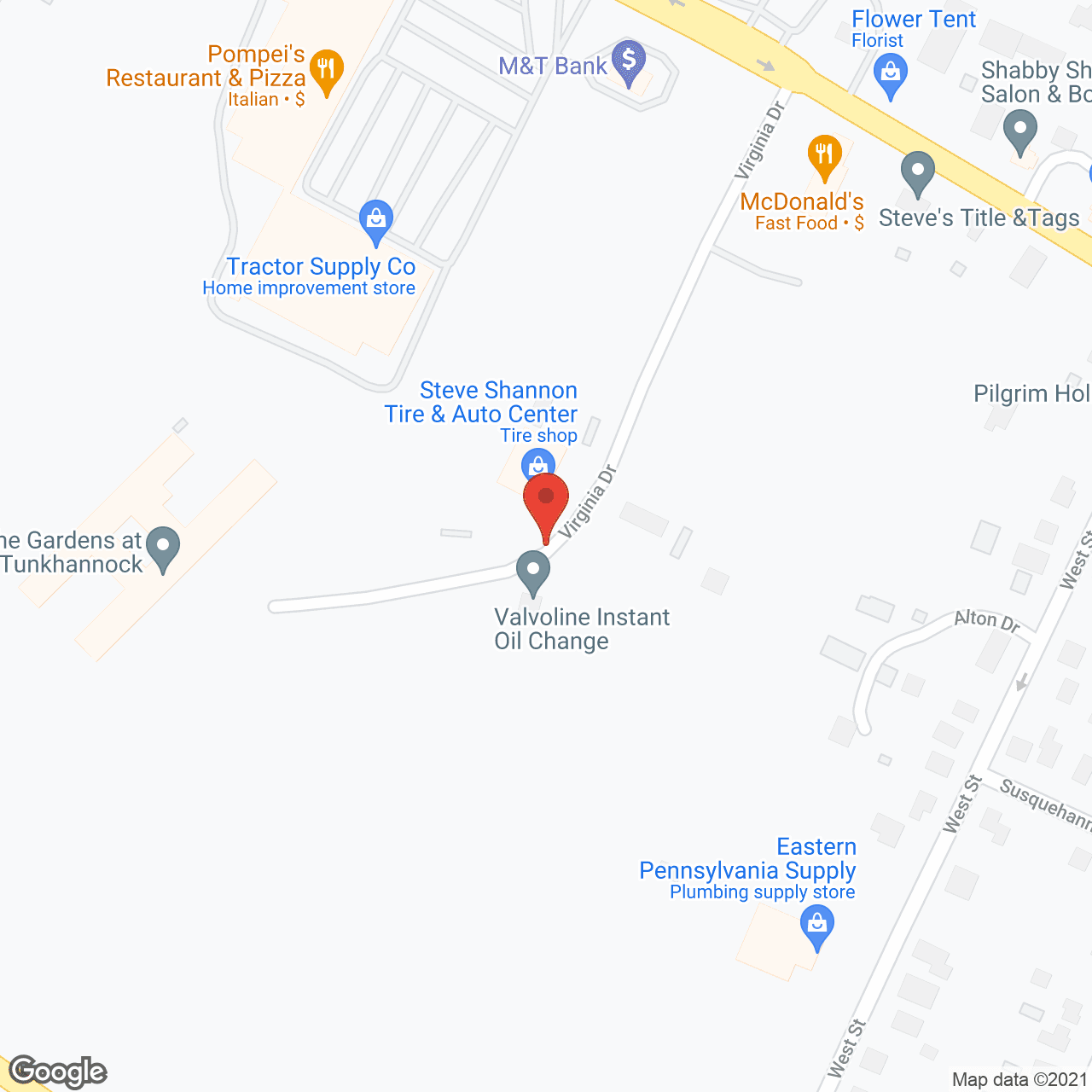 Golden LivingCenter - Tunkhannock in google map