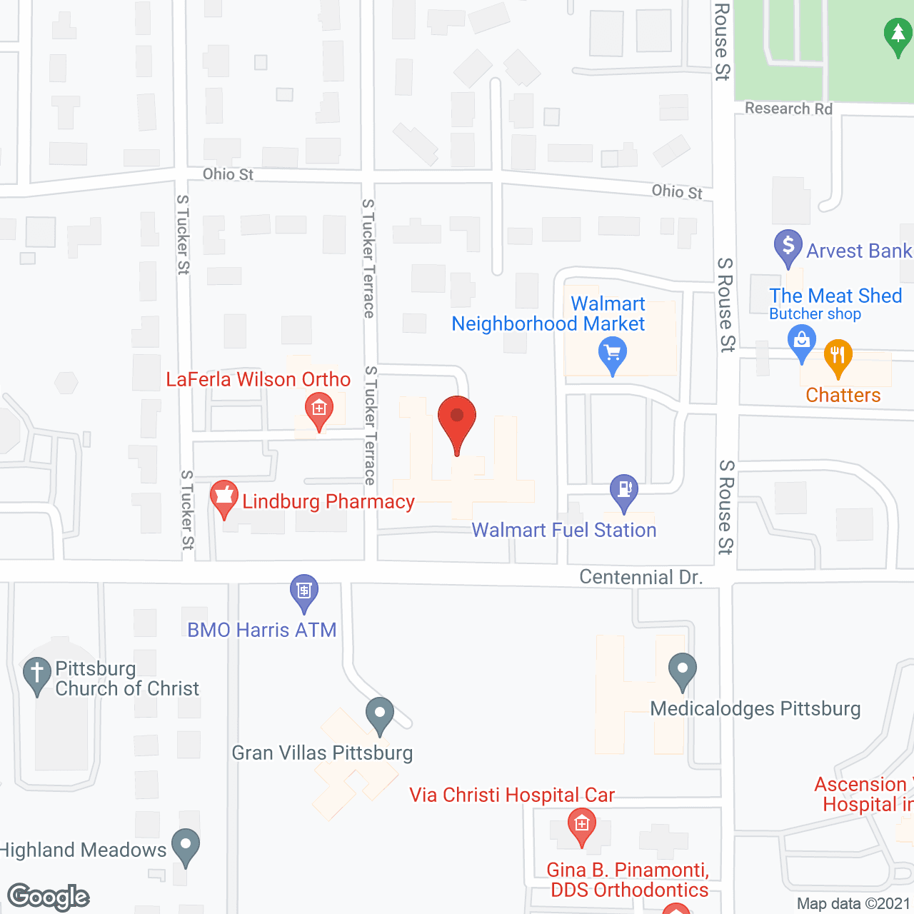 Golden LivingCenter - Pittsburg in google map