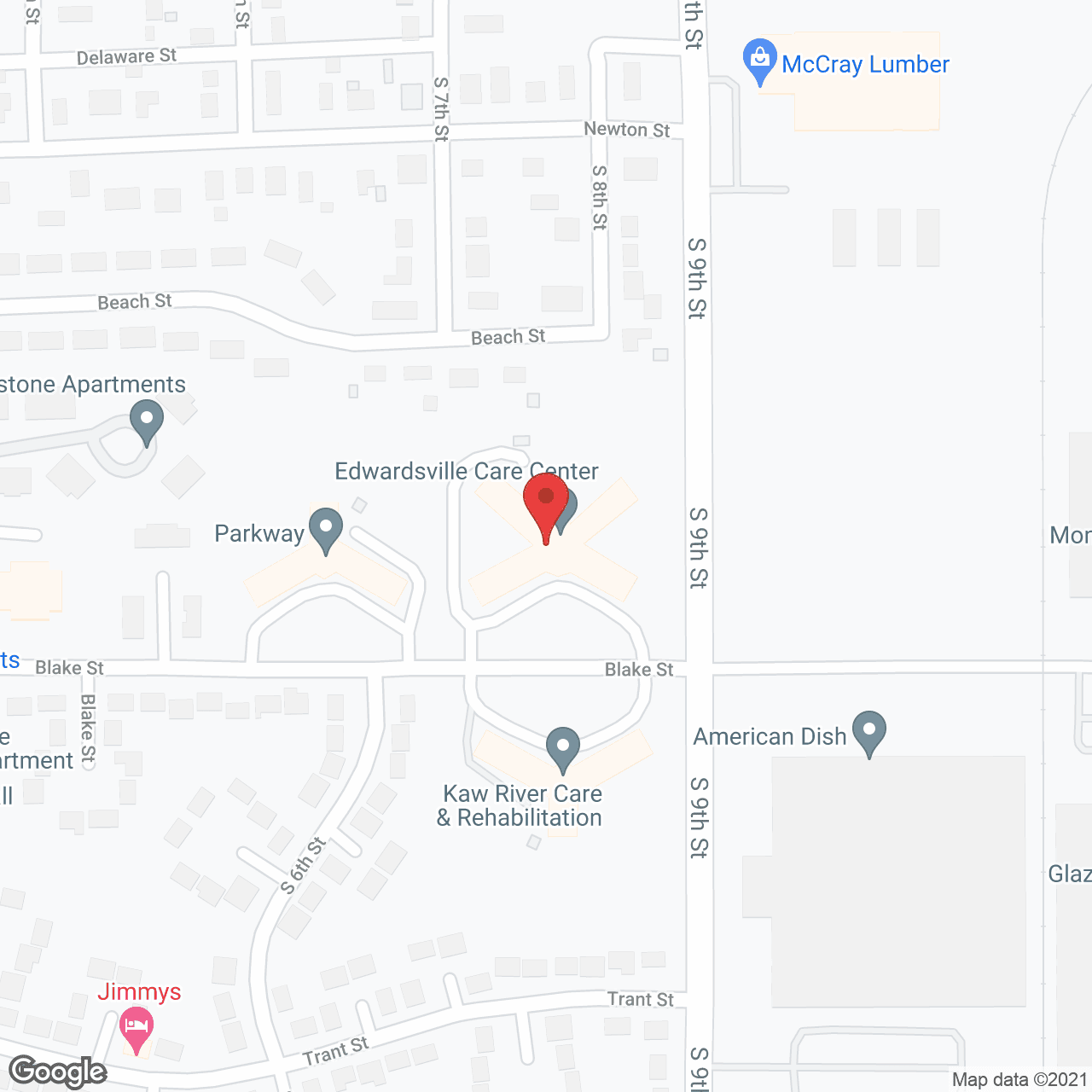 Golden LivingCenter - Edwardsville in google map
