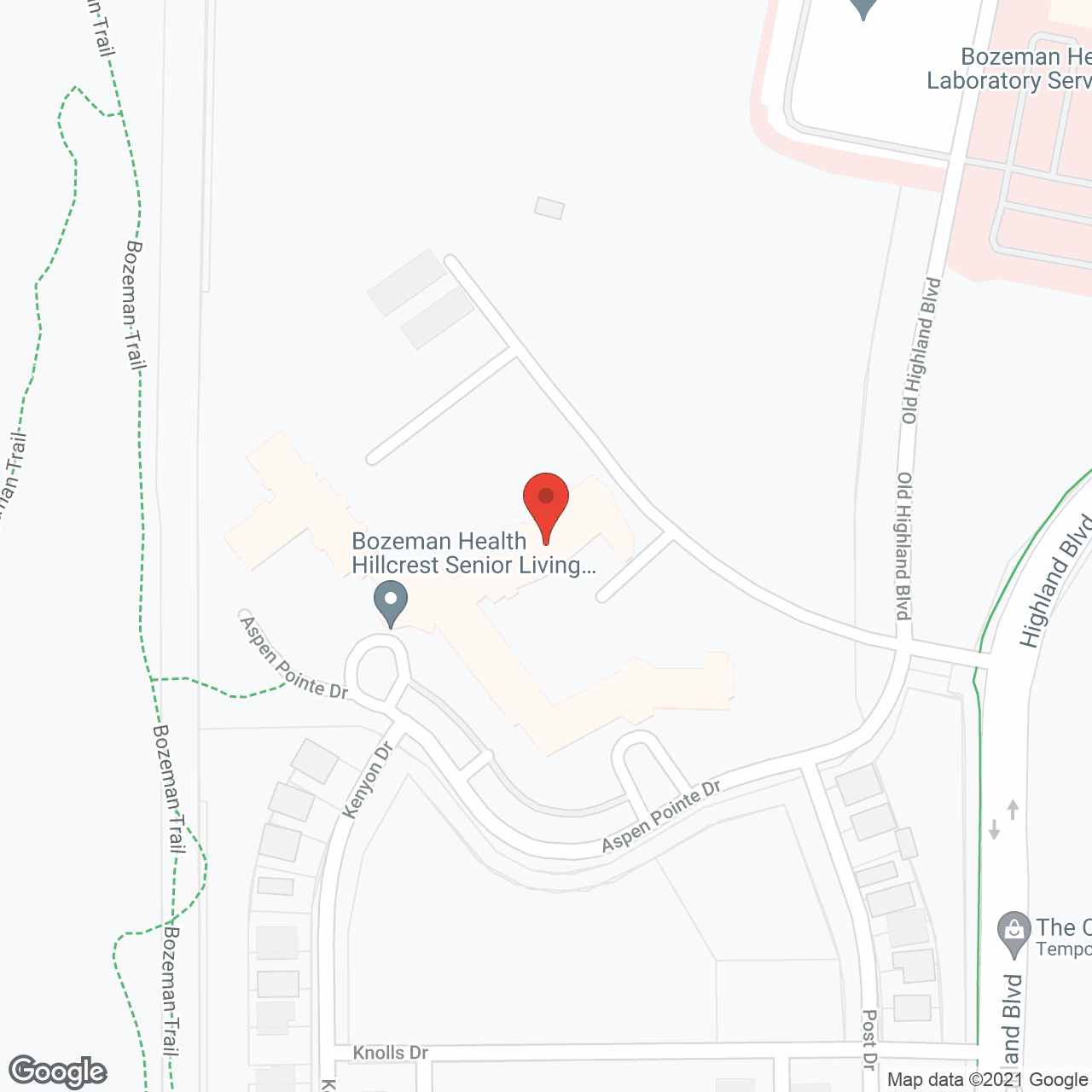 Birchwood at Hillcrest in google map