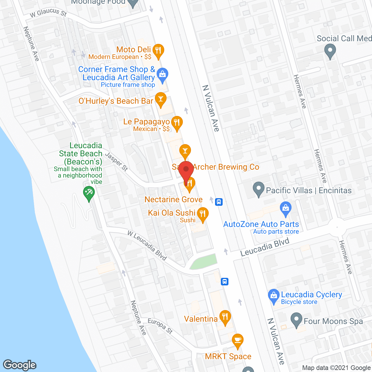 RJ Homes of La Jolla in google map