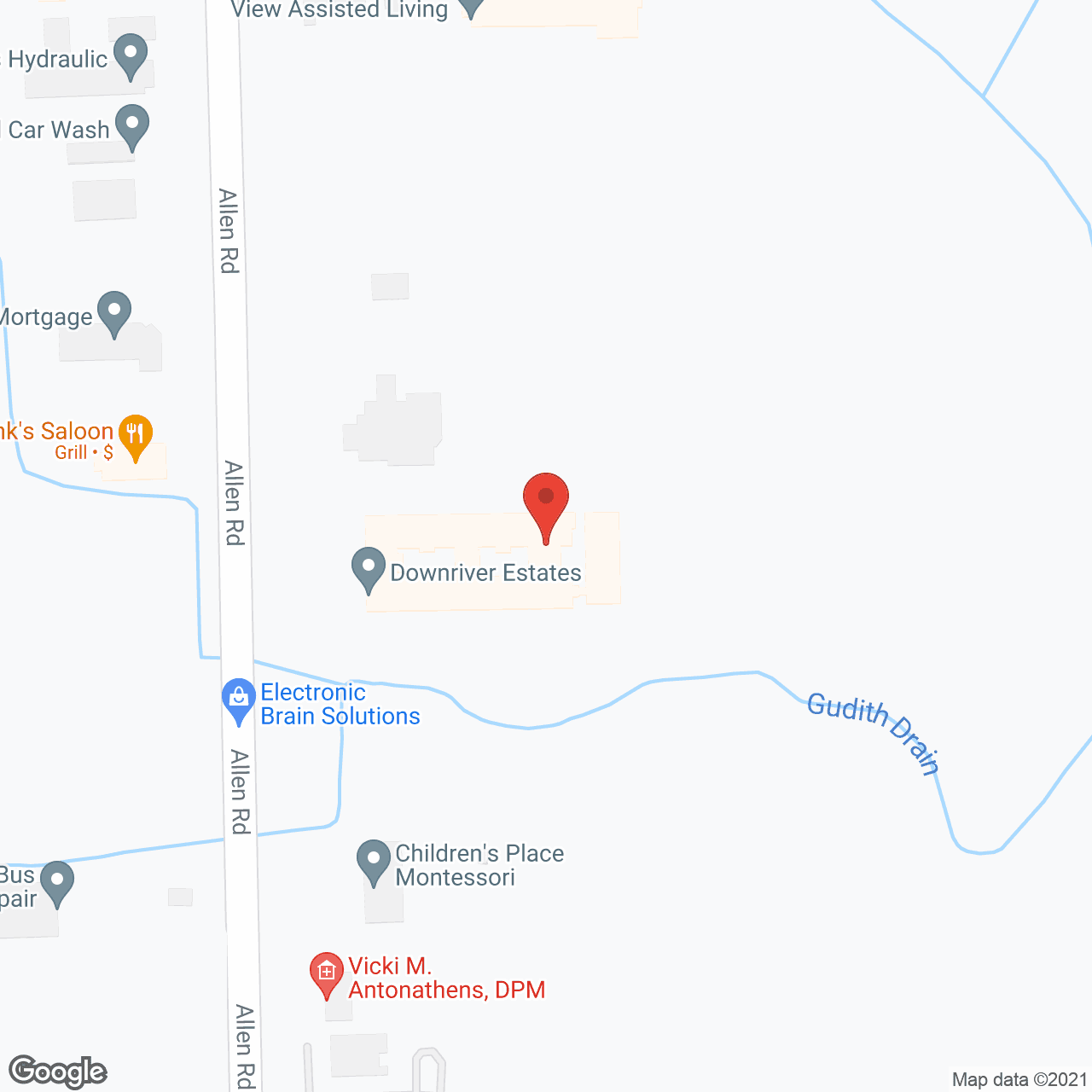 Downriver Estates Senior Living in google map