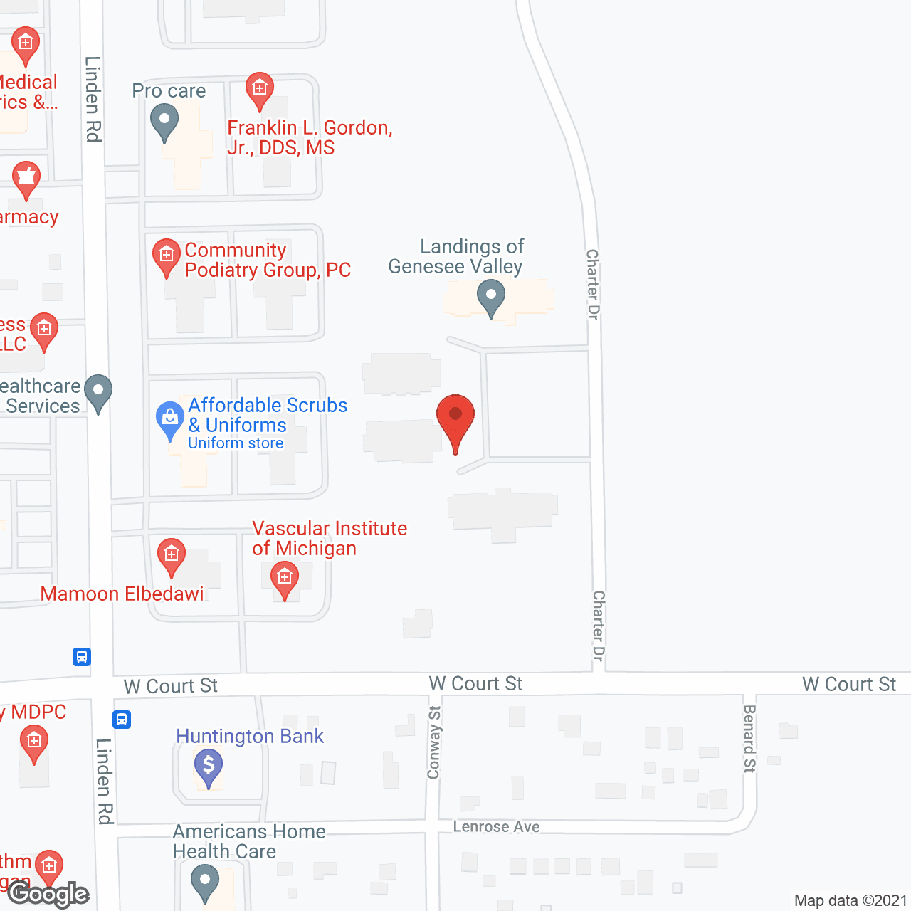 Charter Senior Living of Stepping Stone Falls in google map