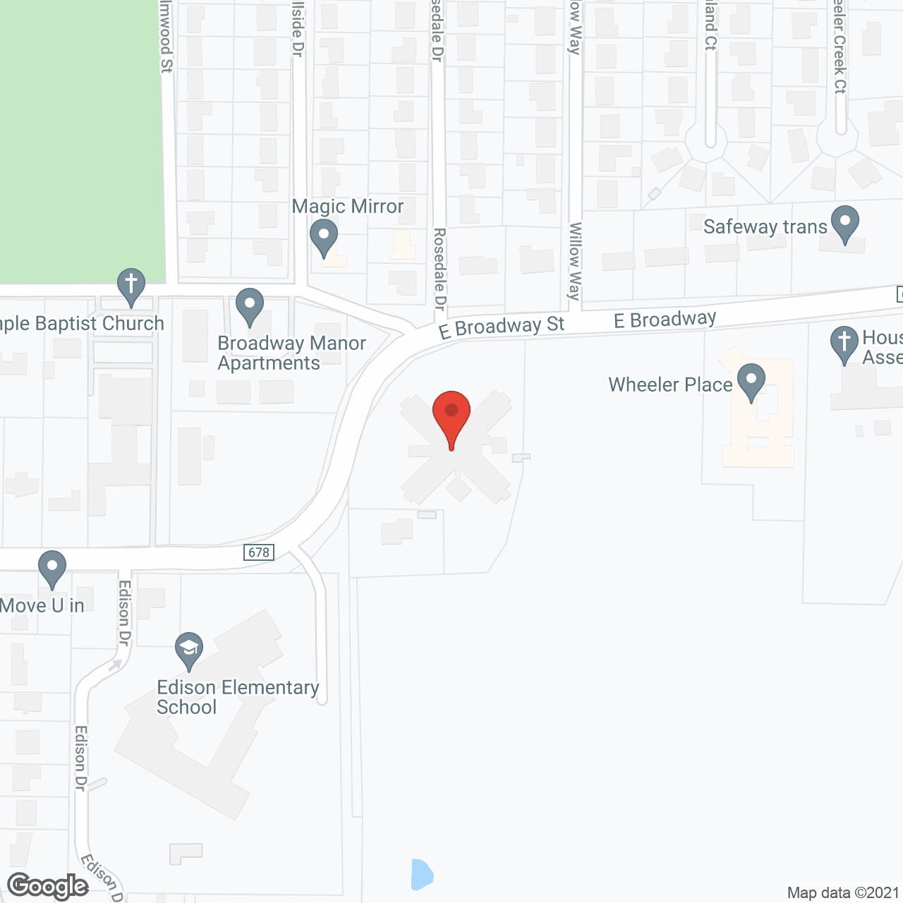 Pecan Tree Health Care and Rehabilitation Center in google map