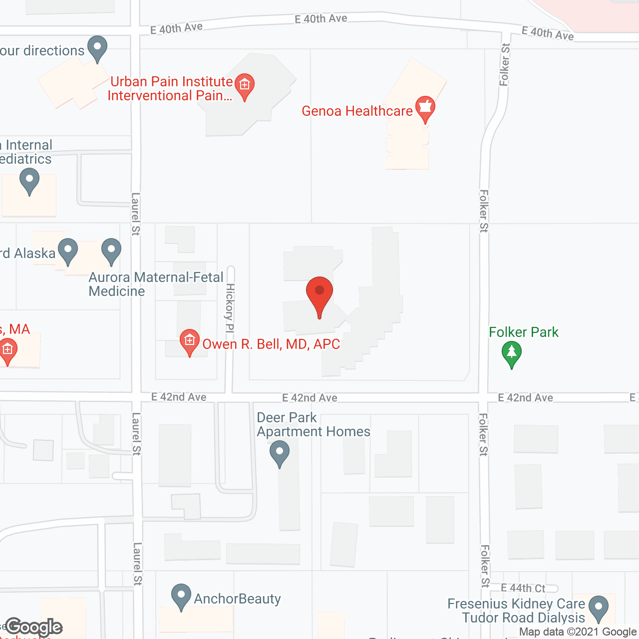 Providence Horizon House in google map