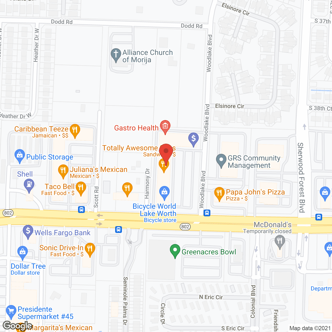 Catalano's Nurses Registry in google map