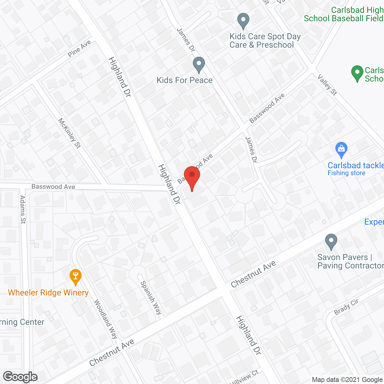 Arbor Victoria in google map