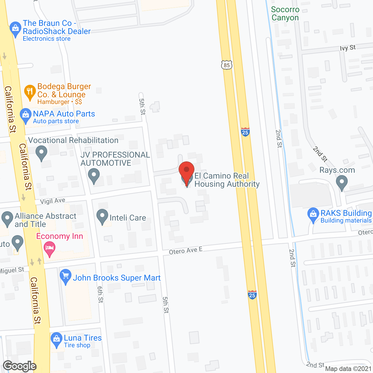 Vista Montano Apartments in google map