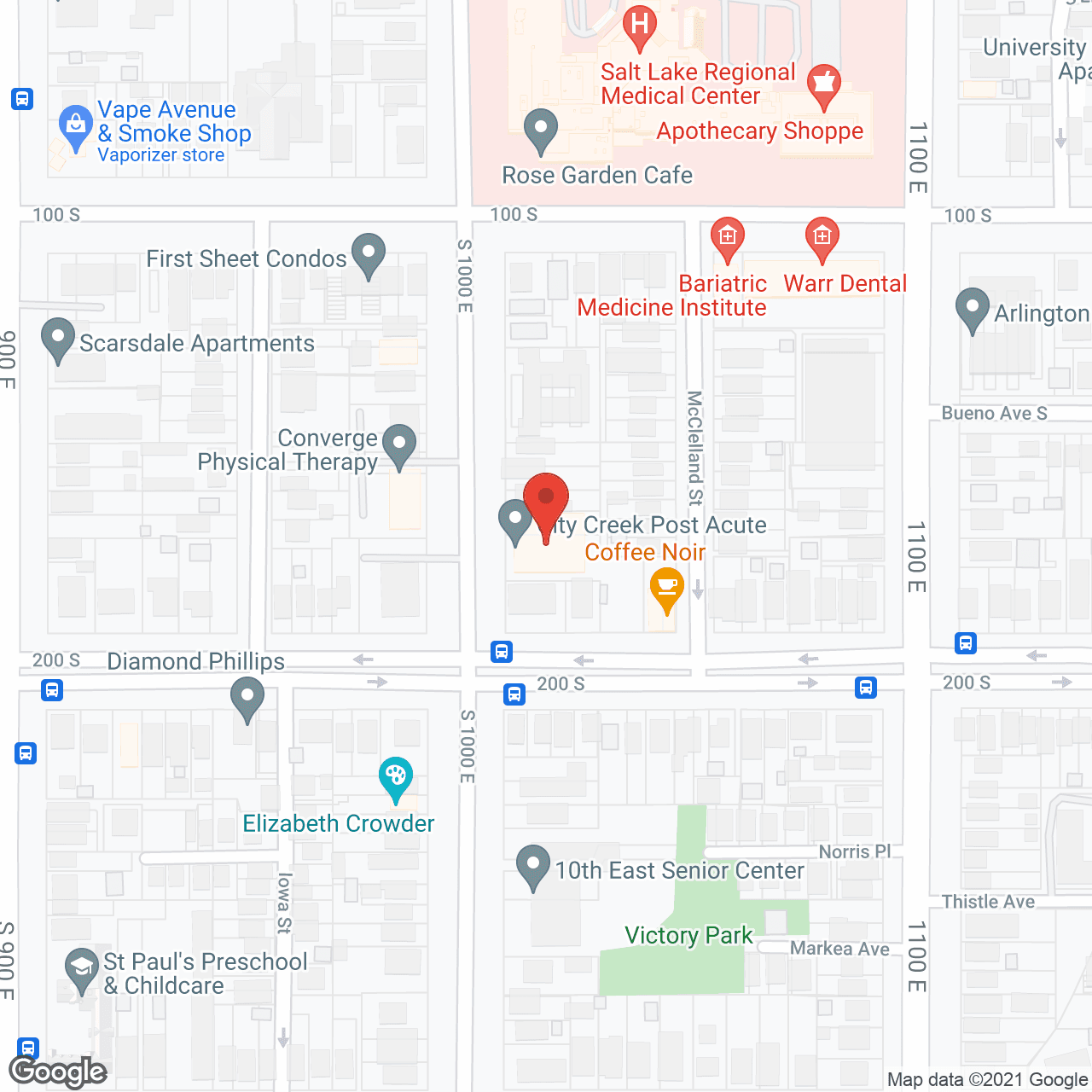 Salt Lake Nursing & Rehab Ctr in google map