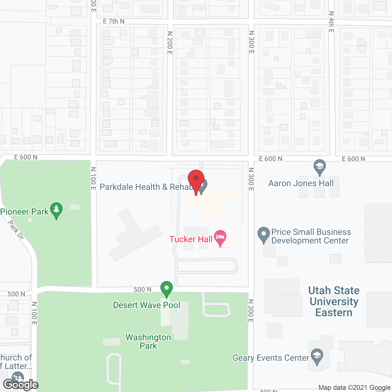 Parkdale Care Ctr in google map