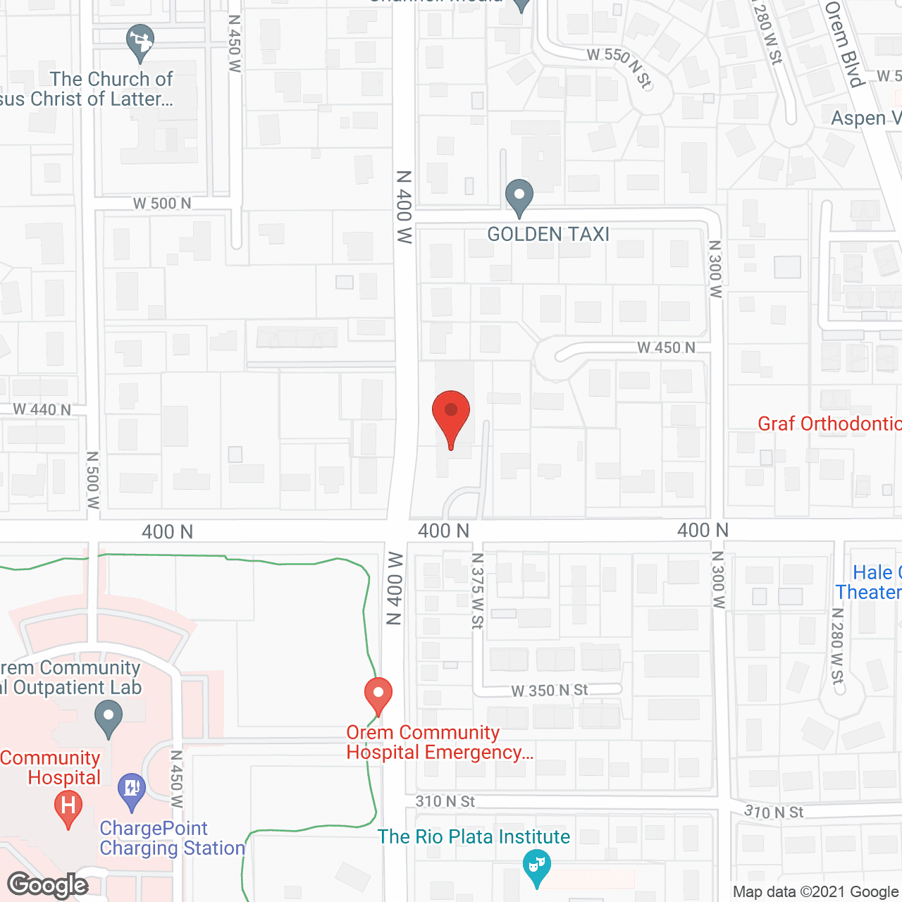 Mesa Vista Care Ctr in google map