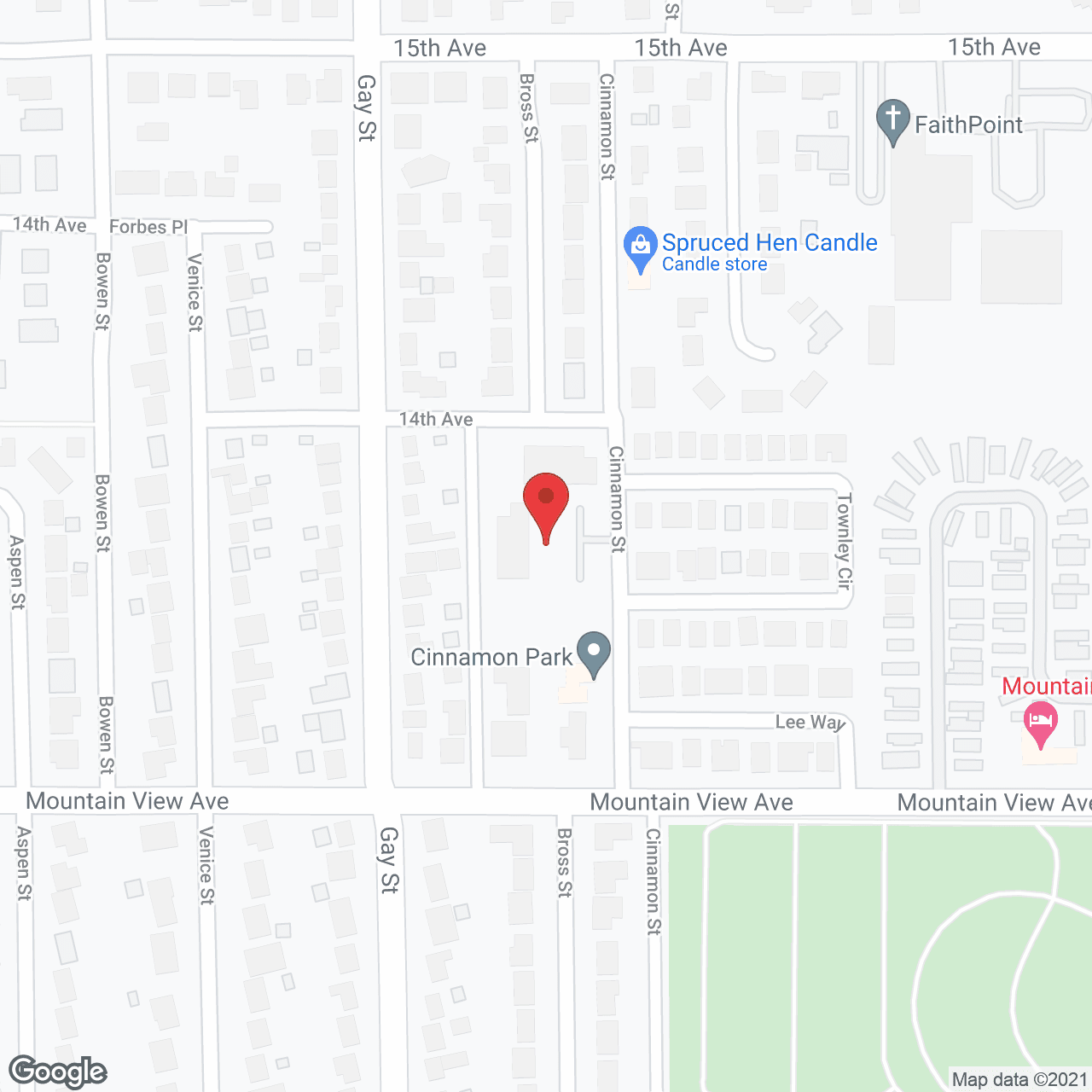 Cinnamon Park in google map