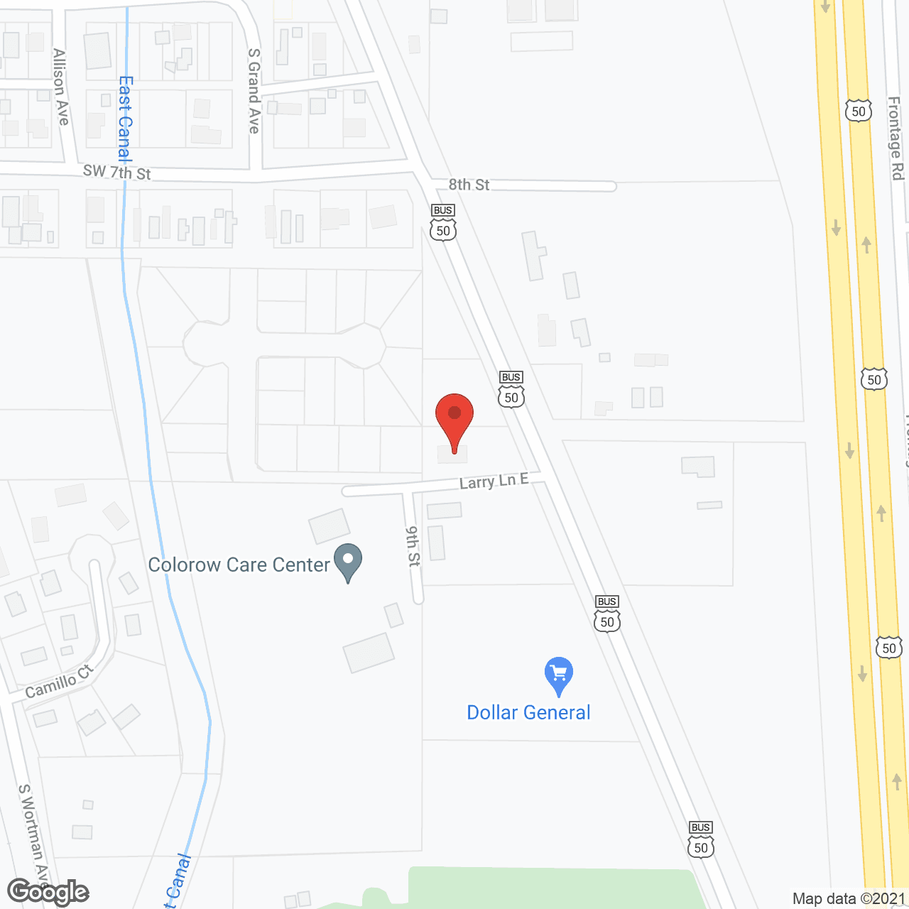 Colorow Care Ctr in google map