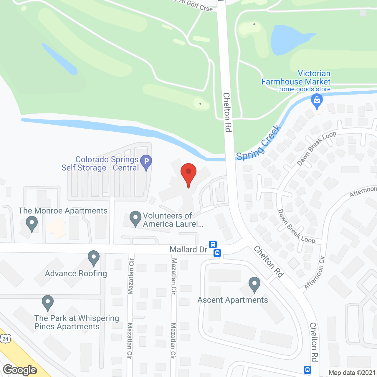 Laurel Manor Care Center in google map