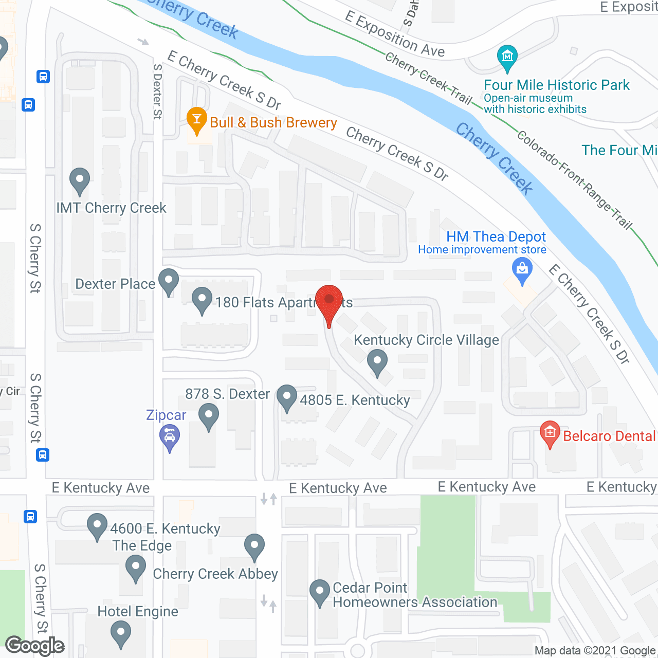 Kentucky Circle Village in google map