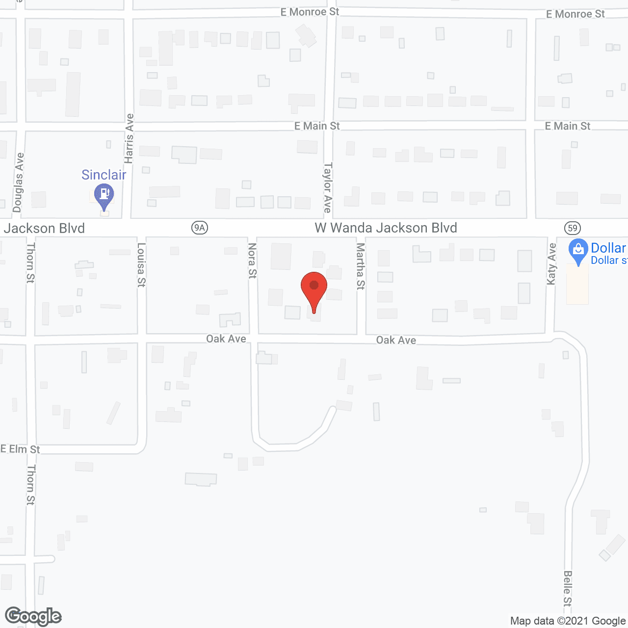 Maud Housing Authority in google map