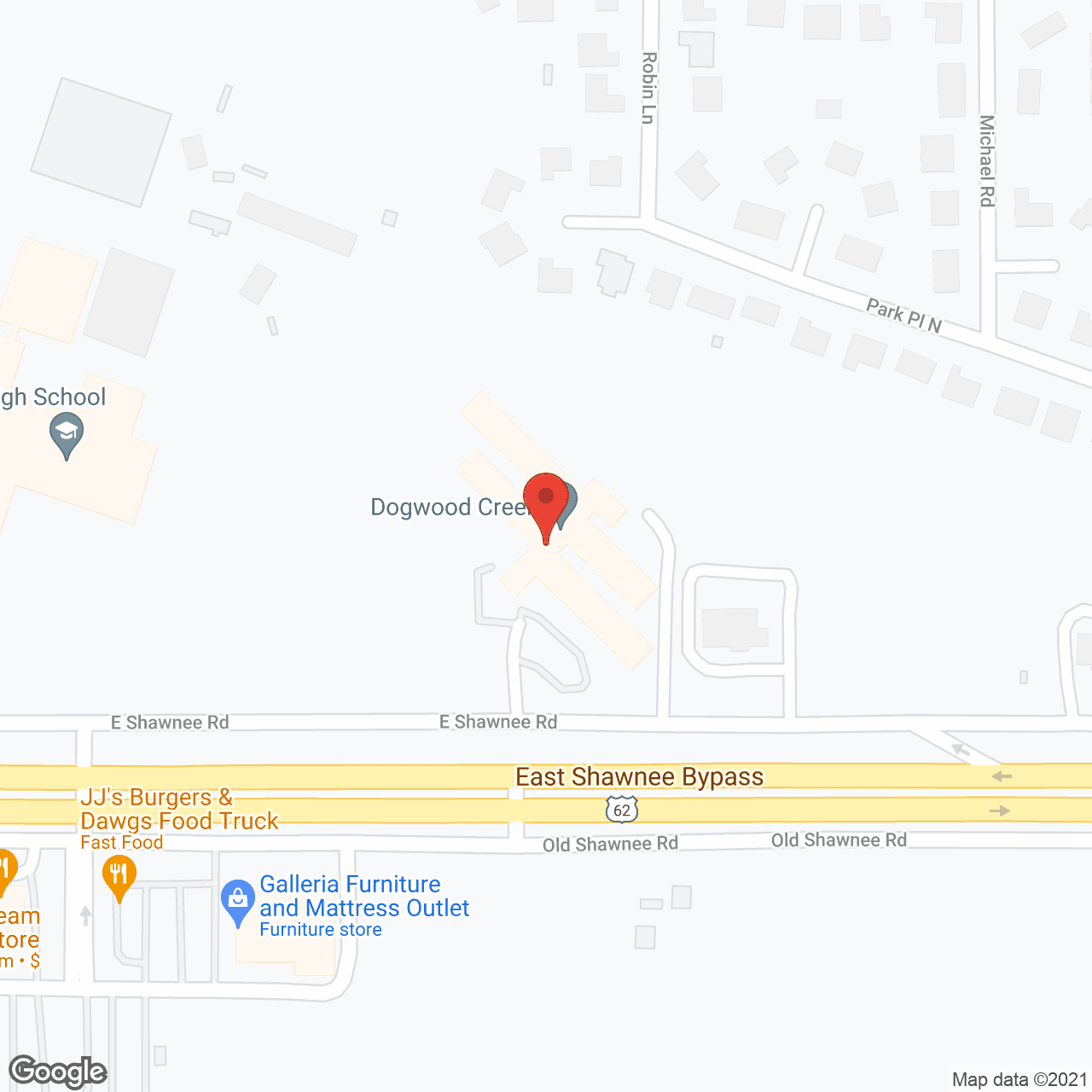 Dogwood Creek Retirement Center in google map
