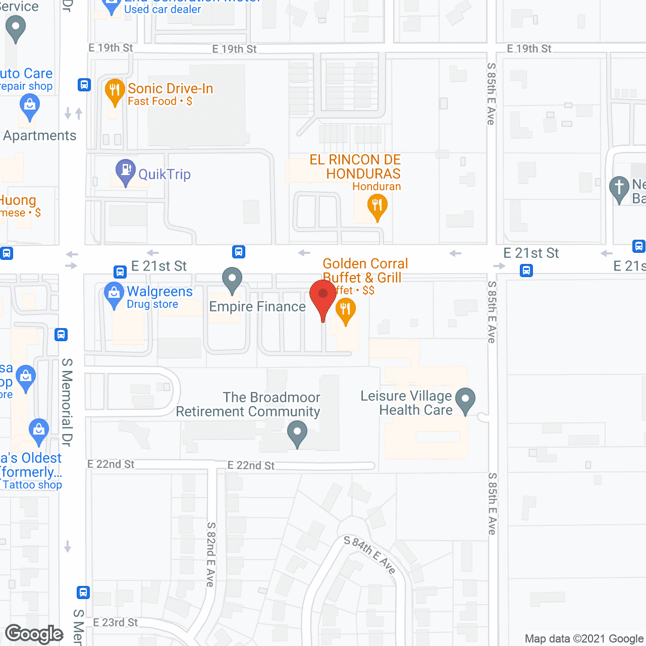 The Broadmoor in google map