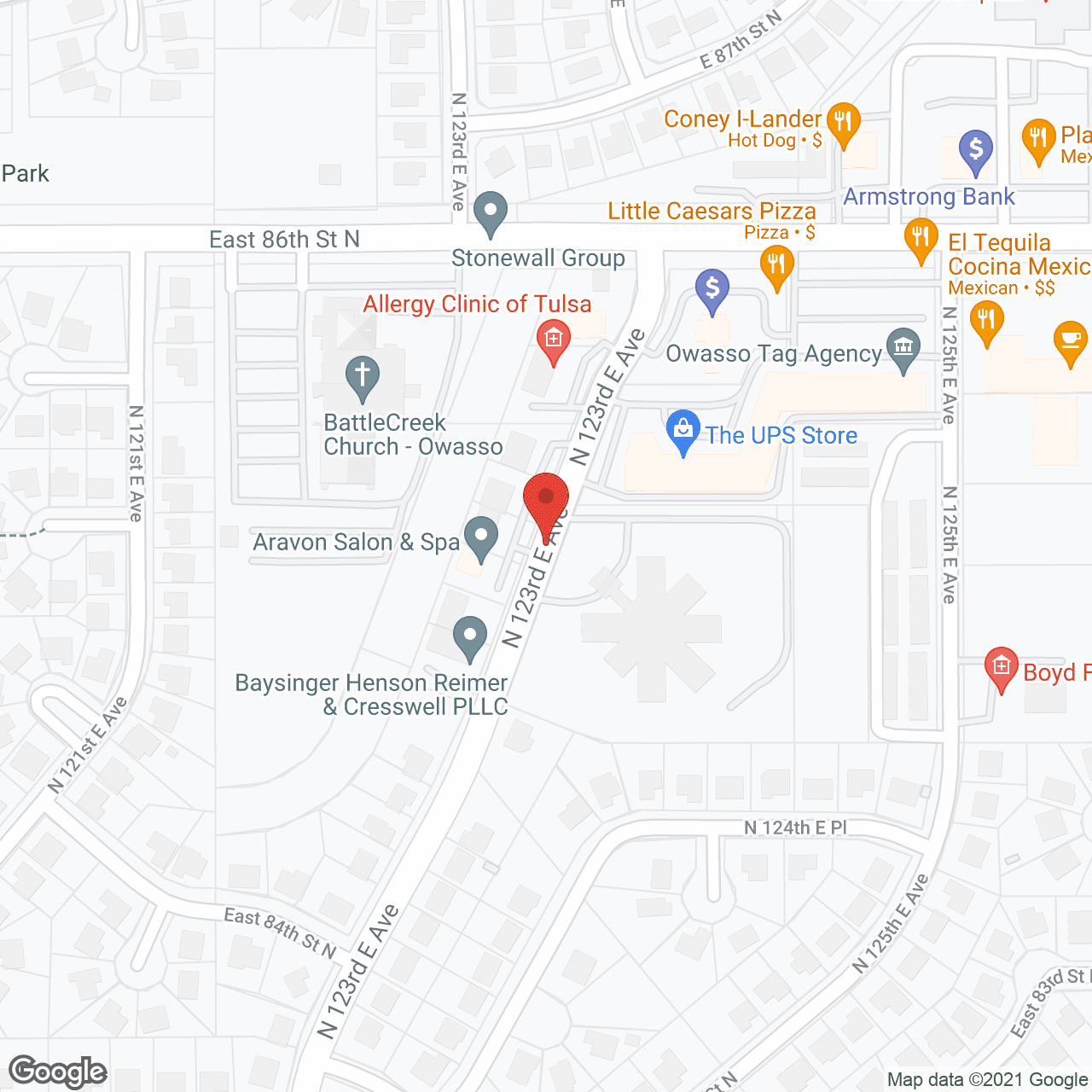 Sequoyah Pointe Living Ctr in google map