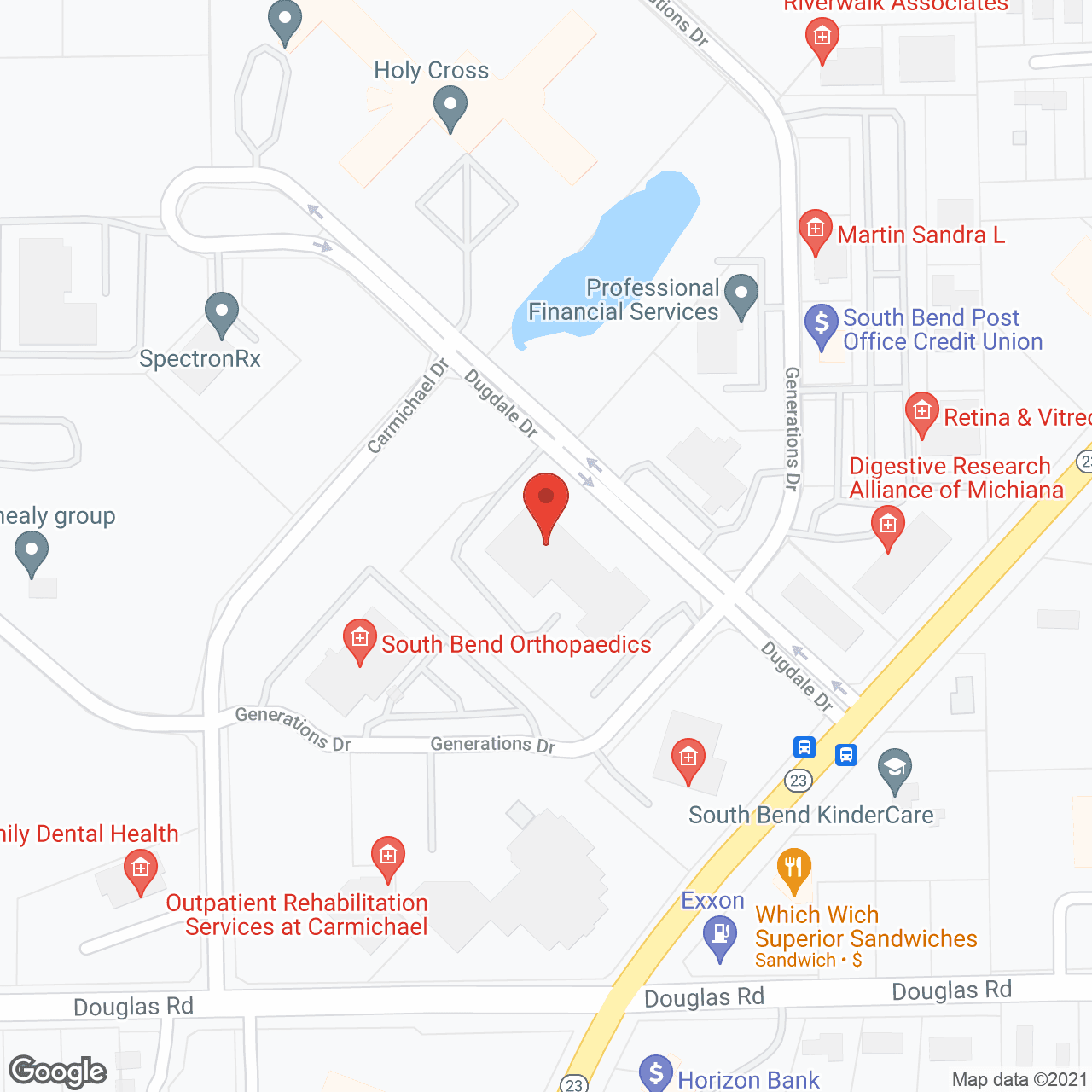 Memorial Home Care in google map