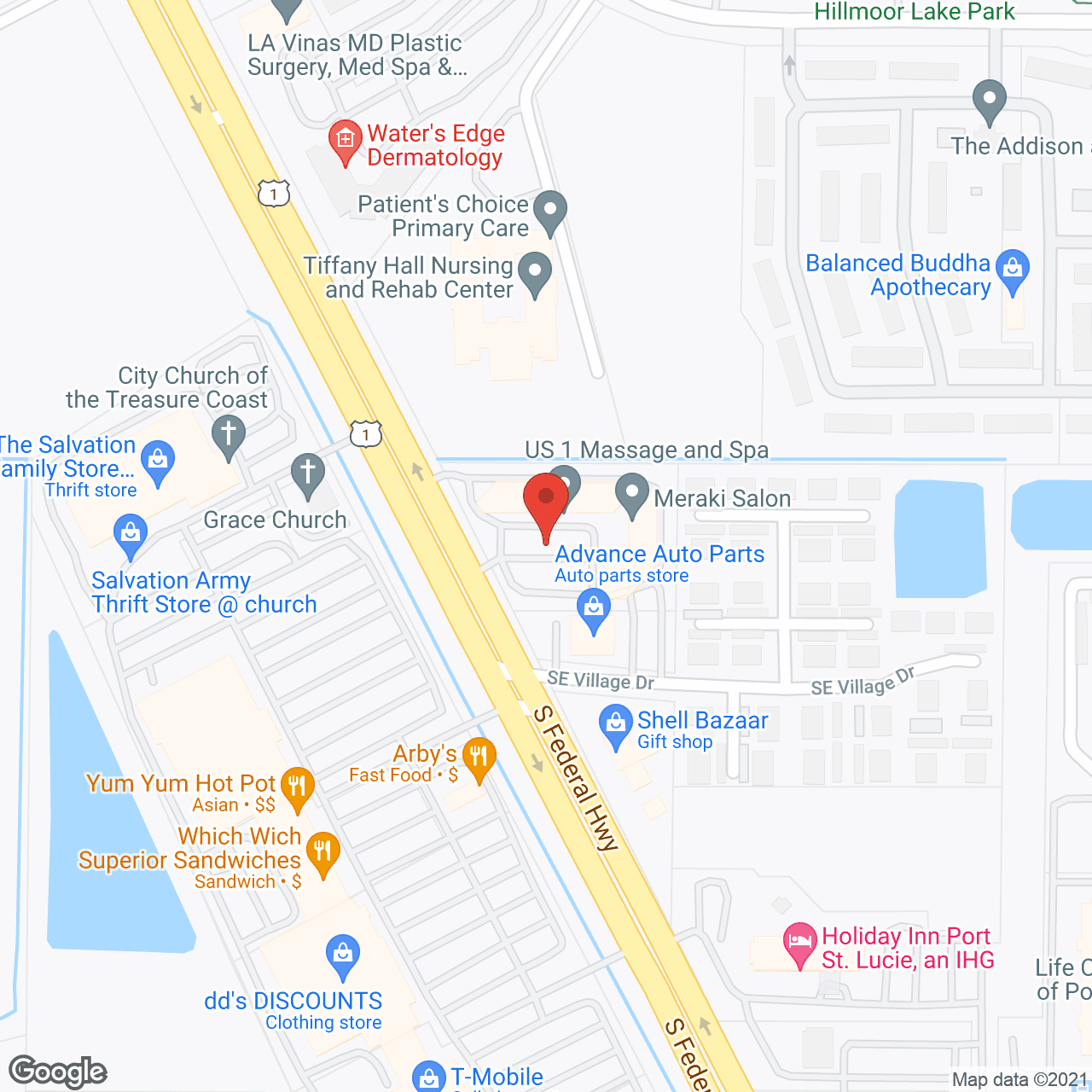 Associated Home Health in google map