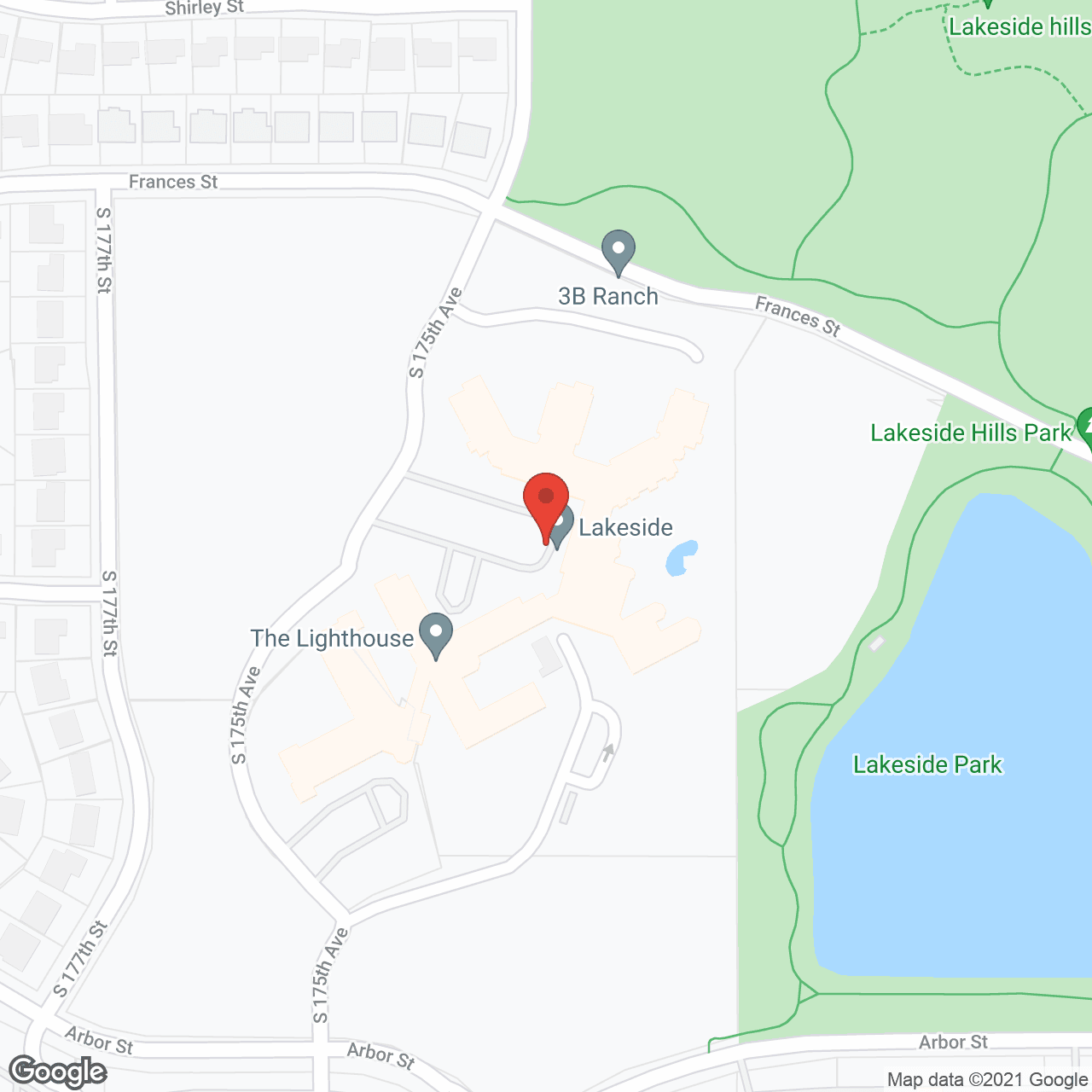 Assisted Living At Lakeside Village in google map