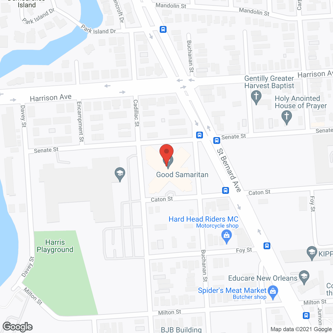 Lafon Home OF United Methodist in google map