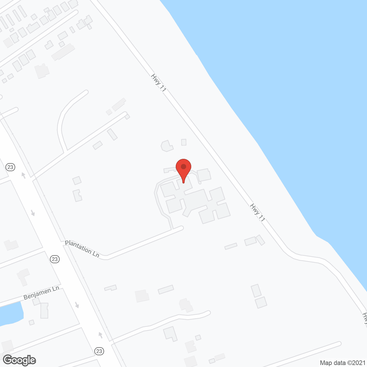 Riverbend Nursing & Rehab Ctr in google map