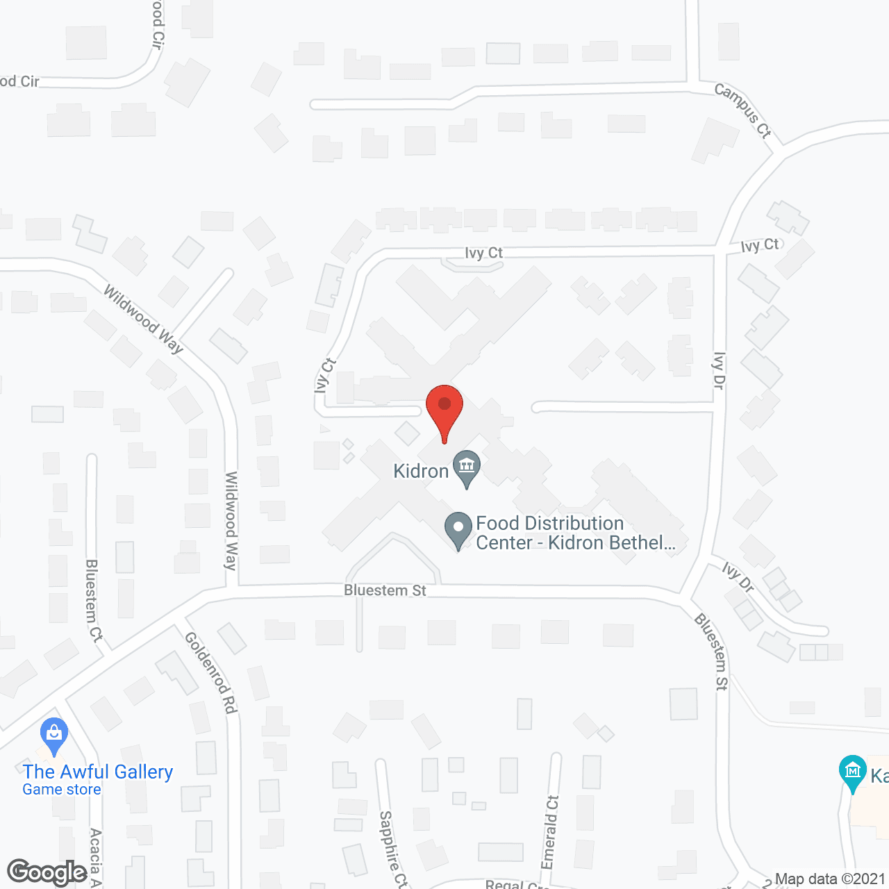 Kidron Bethel Village in google map