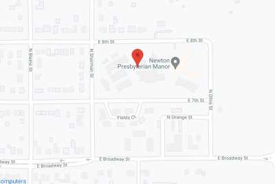 Newton Presbyterian Manor in google map