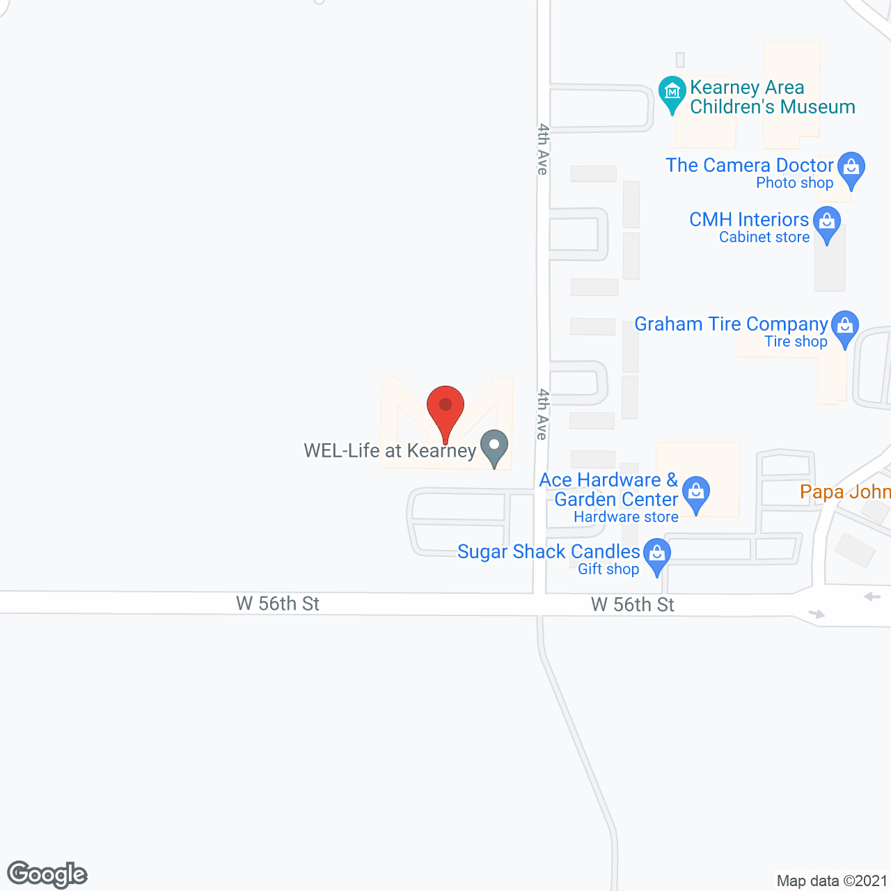 Wel-Lif Assisted Living at Kearney in google map