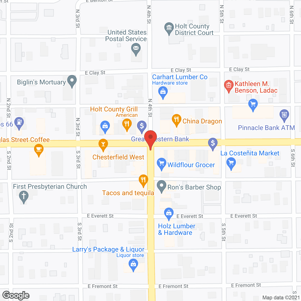 Golden LivingCenter - O'Neill in google map