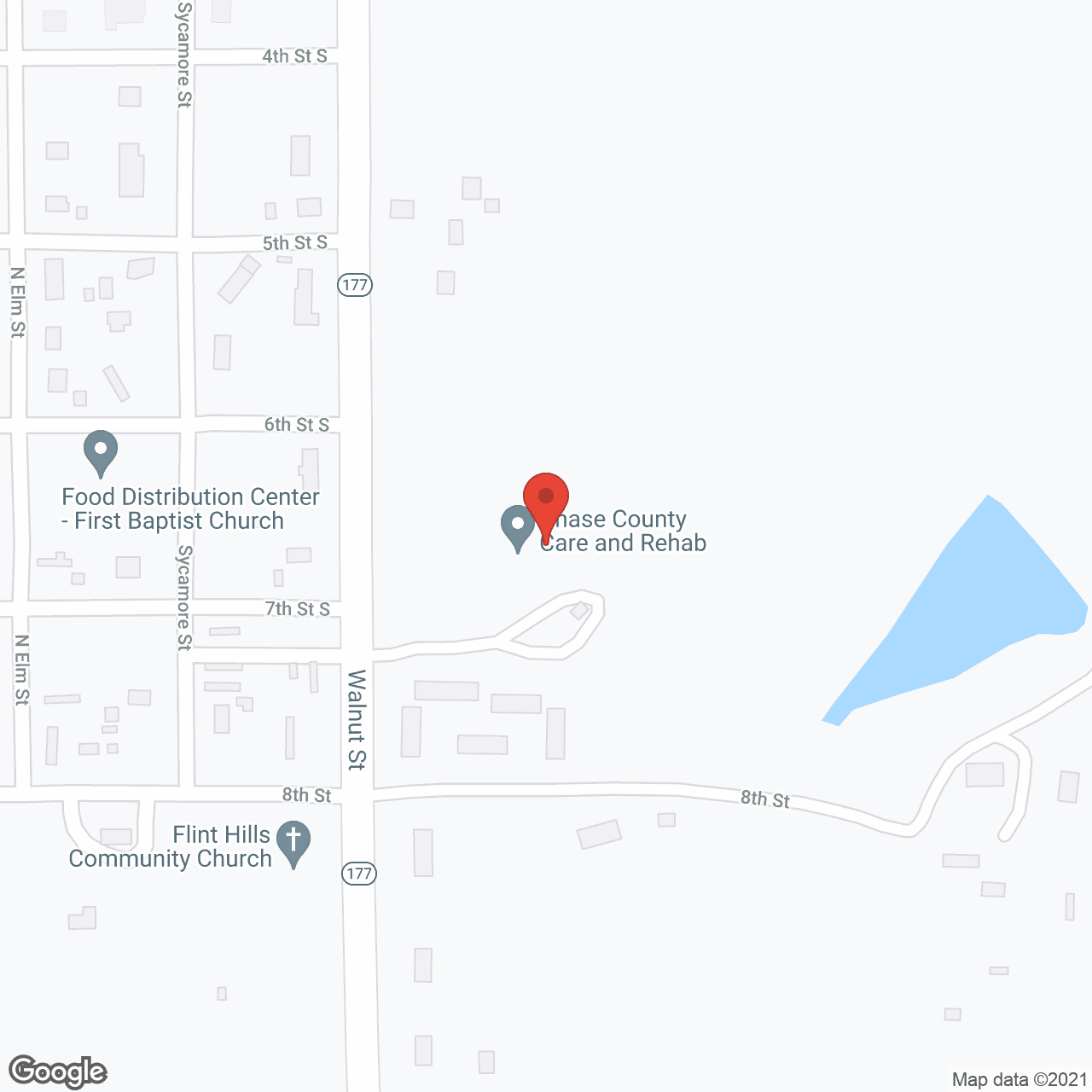 Golden LivingCenter - Chase County in google map