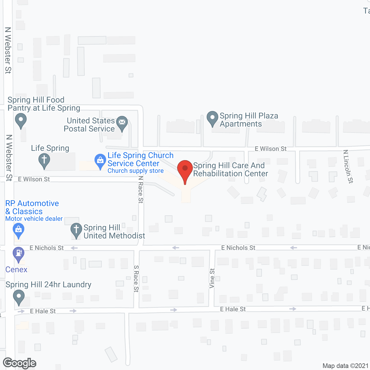 Golden LivingCenter - Spring Hill in google map