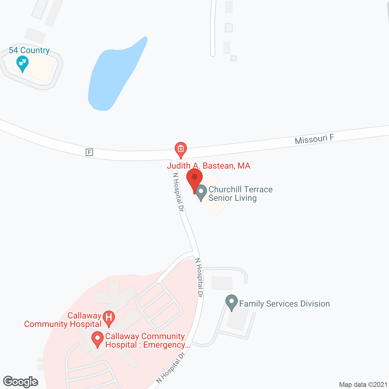 Churchill Terrace in google map