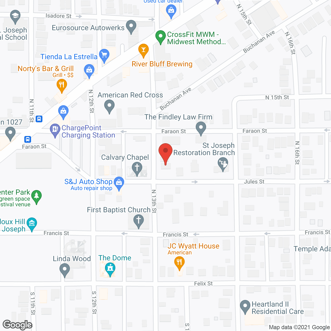 Harriett's Residential Care in google map
