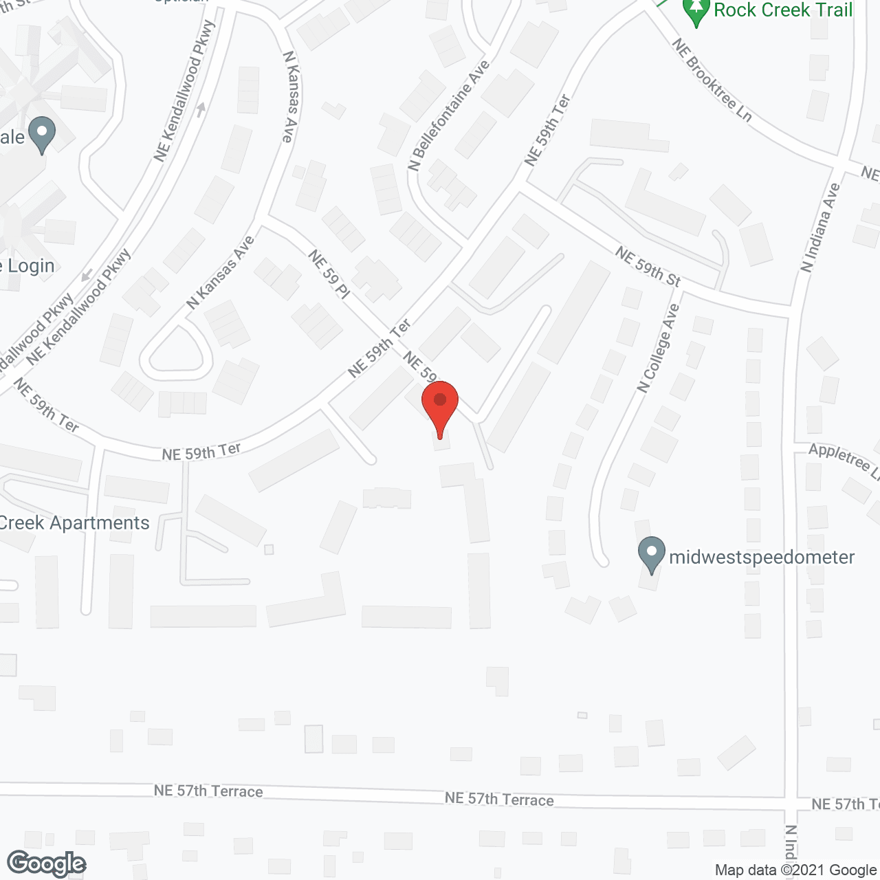Kendallwood Apartments in google map
