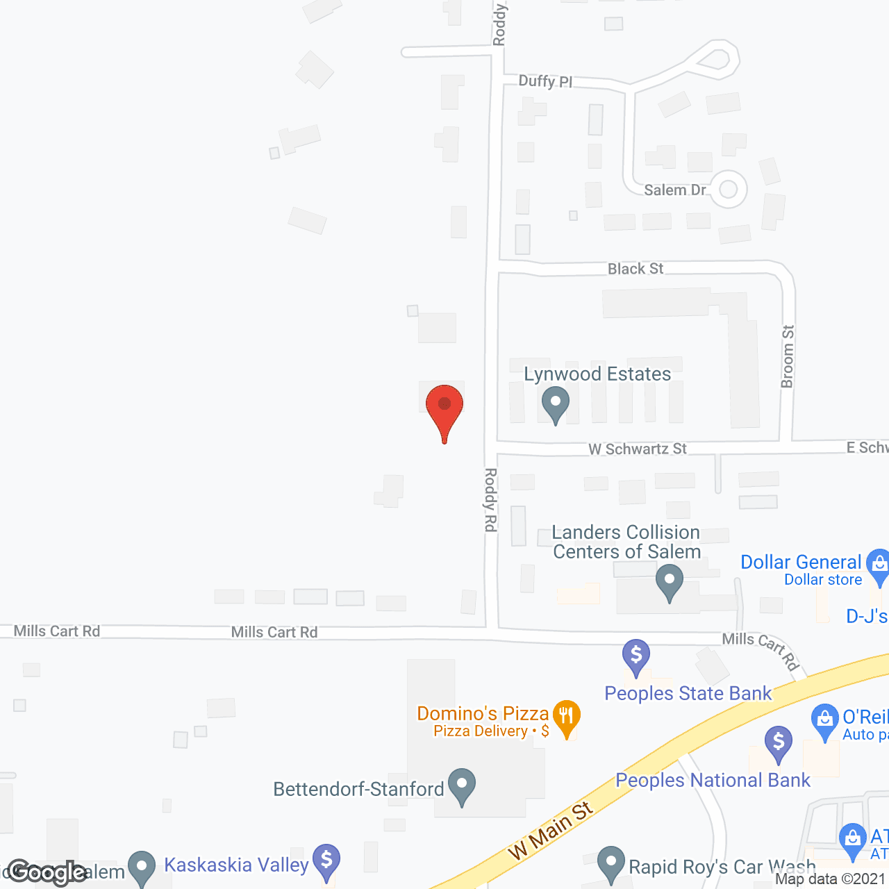 Lynwood Estates in google map