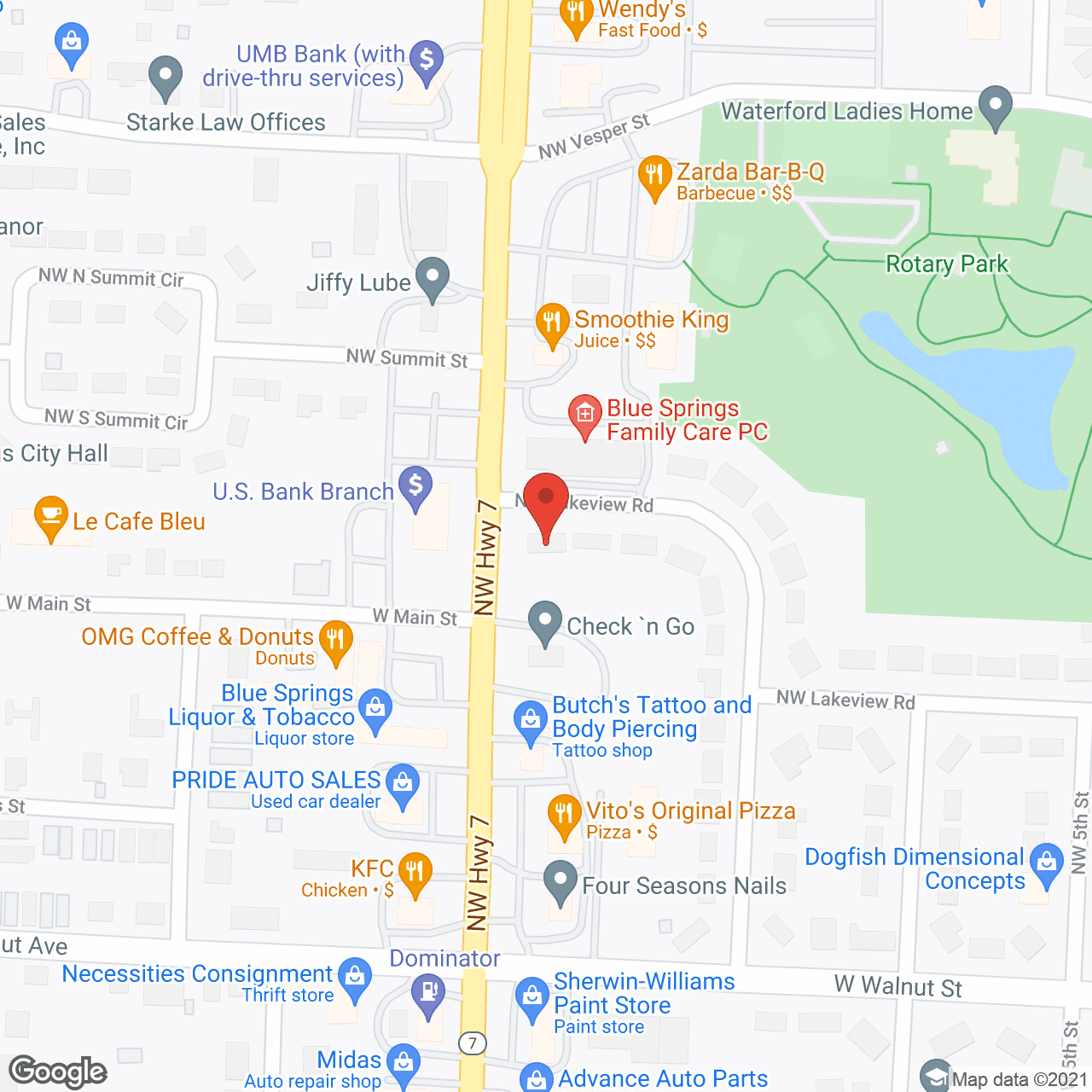 Brooke Manor in google map